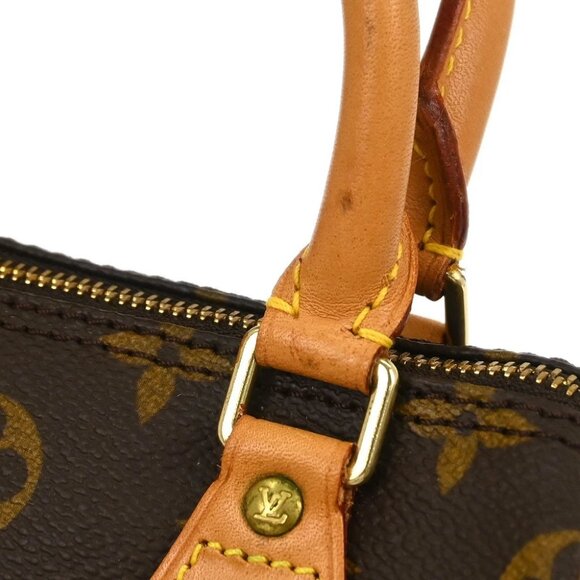 Louis Vuitton Monogram Mini Speedy Handbag - Picture 5 of 10